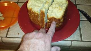 Gluten Free Bread from the Breadmaker on Sandwich Mode [upl. by Eixel]