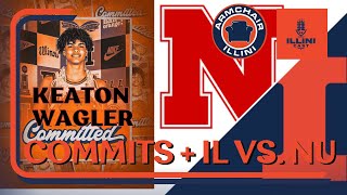 Four Star Keaton Wagler COMMITS to the Illini Also Whats Going On With the Illini Coaching Staff [upl. by Luca]