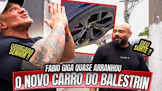 FABIO GIGA QUASE RALOU O NOVO CARRO DO JULIO BALESTRIN [upl. by Onitsuj]