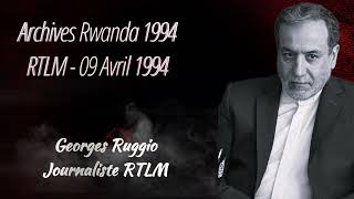 Documents archives  Rwanda avril 1994  Audio 16  Emission RTLM 9 Avril [upl. by Bakki334]