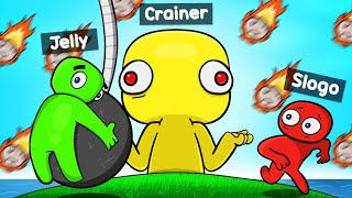 Giant CRAINER BOSS Destroys Me Topple Tactics [upl. by Japeth]