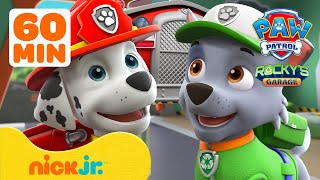 PAW Patrols Rockys Garage Compilation 8 w Marshall  Nick Jr [upl. by Annert]