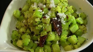 Chayote Squash Subzi  Show Me The Curry Indian Vegetarian Recipe [upl. by Anna-Diane614]