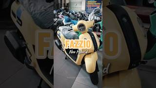 YAMAHA KEDIRI  Fazzio Neo Hybrid 2024  Yellow Colour shorts [upl. by Anayra]