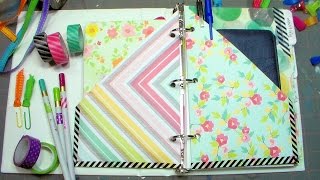 Cheap DIY Planner Tutorial [upl. by Glovsky741]