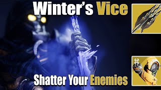 Destiny 2 Stasis Hunter Build Winters Vice [upl. by Yvon]