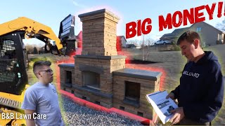 How To Install An Outdoor Fireplace FOR DUMMIES [upl. by Romelle]