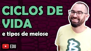 Ciclos de vida e tipos de meiose  Apêndice 01  Módulo I Biologia Celular  Prof Gui [upl. by Ahsyek]