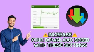 Advanced Download Manager best settings How to increase your download speed [upl. by Tabatha]