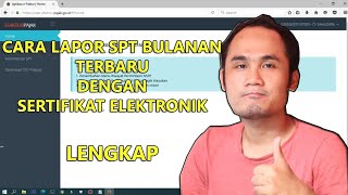 Tutorial Web Efaktur 2024  Cara Lapor SPT bulanan PPN 1111 Nihil [upl. by Oivalf27]