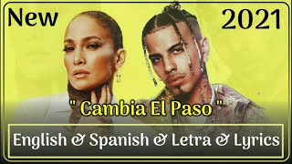 Jennifer Lopez Rauw Alejandro Cambia el Paso ENGLISH Translation Lyrics Letra Kurdish Subtitle [upl. by Beattie]