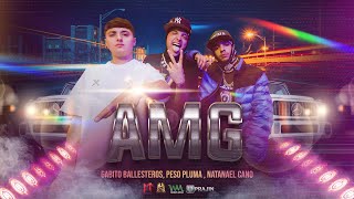 Natanael Cano x Gabito Ballesteros x Peso Pluma  AMG [upl. by Atteynod]