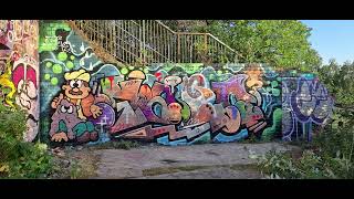 Arches diy skatepark graffiti and some spots nearby [upl. by Esertal]