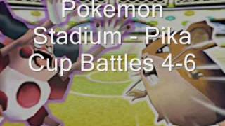 Pokemon Stadium  Pika Cup Battles 46 [upl. by Barker]