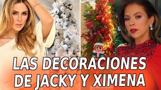 🎄😍Jacky Bracamontes y Ximena Duque COMPARTEN sus apoteósicos ÁRBOLES DE NAVIDAD [upl. by Thagard]