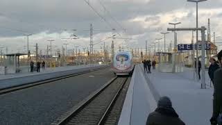 Hauptbahnhof Leipzig Die neue SprinterStrecke der Deutschen Bahn  MünchenBerlin [upl. by Lemar214]