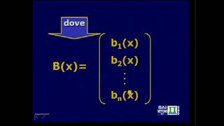 Matematica III Lez 11 Sistemi dequazioni ed equaz differenziali lineari [upl. by Suirtemed]