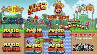 Super Mario Bros 2 Overworld Theme ULTIMATE MASHUP all the 15 official remixes [upl. by Amando]