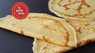 Comment faire des CRÊPES MAISON 🥞 petite bette [upl. by Ylac]