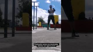 Superserie para espalda 1 calistenics gymmotivation workout backworkout sports strong shorts [upl. by Nahpets]