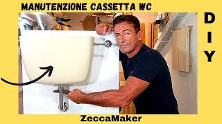 CASSETTA WC  SOSTITUZIONE SIFONE  BATTERIA CATIS [upl. by Sorensen]