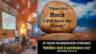 Natibker kadi ti pundasyon mo  Is your foundation strong  Pr Rocky Kiley Valera [upl. by Irv]