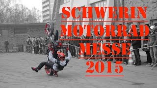 Supermoto Stunts 2015 l Hamburgwheeliekidz SchwerinerMotorradMesse [upl. by Shanahan]