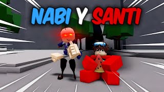 NABI y SANTI juegan 2V2 en LOS CAMPOS DE BATALLA MÁS FUERTES [upl. by Etnad]