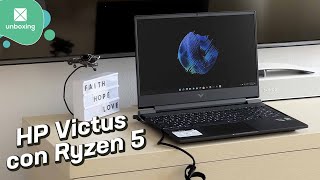 ¡Nueva LAPTOP GAMER  HP VICTUS de 156 con AMD Ryzen 5 [upl. by Ralina]