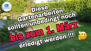 Diese Gartenarbeiten solltet ihr unbedingt noch bis Ende Februar erledigen [upl. by Eaver]