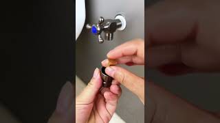 Washing machine faucet installation water stop rod water stop needle [upl. by Tarton]