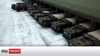 Ukraine crisis More equipment arrives in Ukraine [upl. by Tiny946]