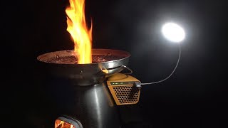 Biolite Basecamp InDepth Review Power heat cooking and light all in one stove [upl. by Pedro]