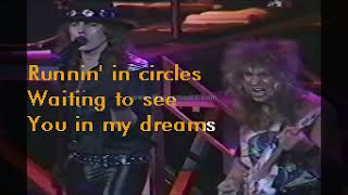 KaraMetal Dokken  In My Dreams Karaoke [upl. by Talich]