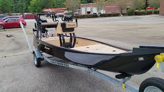 Custom Gheenoe LT25 with Aluminum Center Console by Big Franks Outdoors [upl. by Ayotol816]