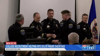 Rochester Police Department works to solve hiring shortage [upl. by Alig]