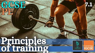 GCSE PE  PRINCIPLES OF TRAINING amp OVERLOAD SPORT amp FITT  Health Fitness amp Training 71 [upl. by Pilar]