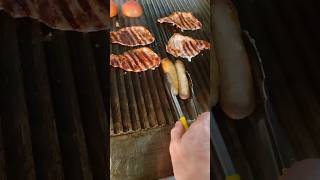 Cooking on the Burger Grill cooking grill griddle [upl. by Ahsekar]