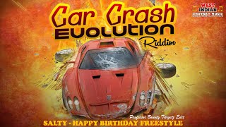 Travis World X Salty  Happy Birthday Freestyle Car Crash Riddim [upl. by Lorsung708]