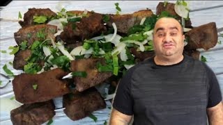 ШАШЛЫК ИЗ ГОВЯЖЬЕГО ЯЗЫКА В ДУХОВКЕ  LANGUE DE BOEUF KEBAB AU FOUR [upl. by Evelyn]