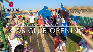 Kids Club Opening  Amarina Jannah Resort [upl. by Moitoso]