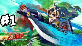 The Legend of Zelda Skyward Sword Walkthrough Part 1 HD  So Stunning  Lets Play Wii Gameplay [upl. by Pulcheria]