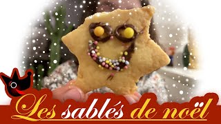 Recette des sablés de noël de Loulou  🎅🍪🎅 recette enfants Shorts [upl. by Ngo652]