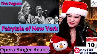 Opera Singer Reacts to The Pogues  Fairytale Of New York [upl. by Legna189]