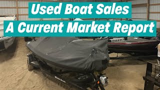 NewUsed Boat Sales A Current Market Report [upl. by Crescen]