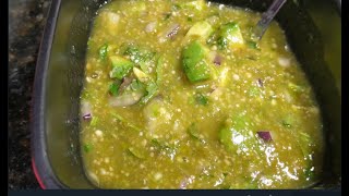 Salsa Verde Especial Para Tacos [upl. by Matusow356]