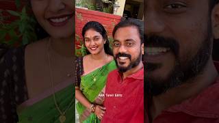 Serial Actress Nakshatra amp Husband nakshatra cutecouplesstatus shorts zeetamil [upl. by Ellenej]