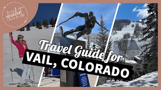 Skiing Trip to Vail Colorado  Know Before You Go to Vail [upl. by Noxas]