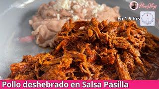 Pollo en Salsa de Chile Pasilla [upl. by Salohcim]