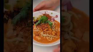 Chicken Khao Soi with a Phuketian Twist shorts thaifood [upl. by Amand]